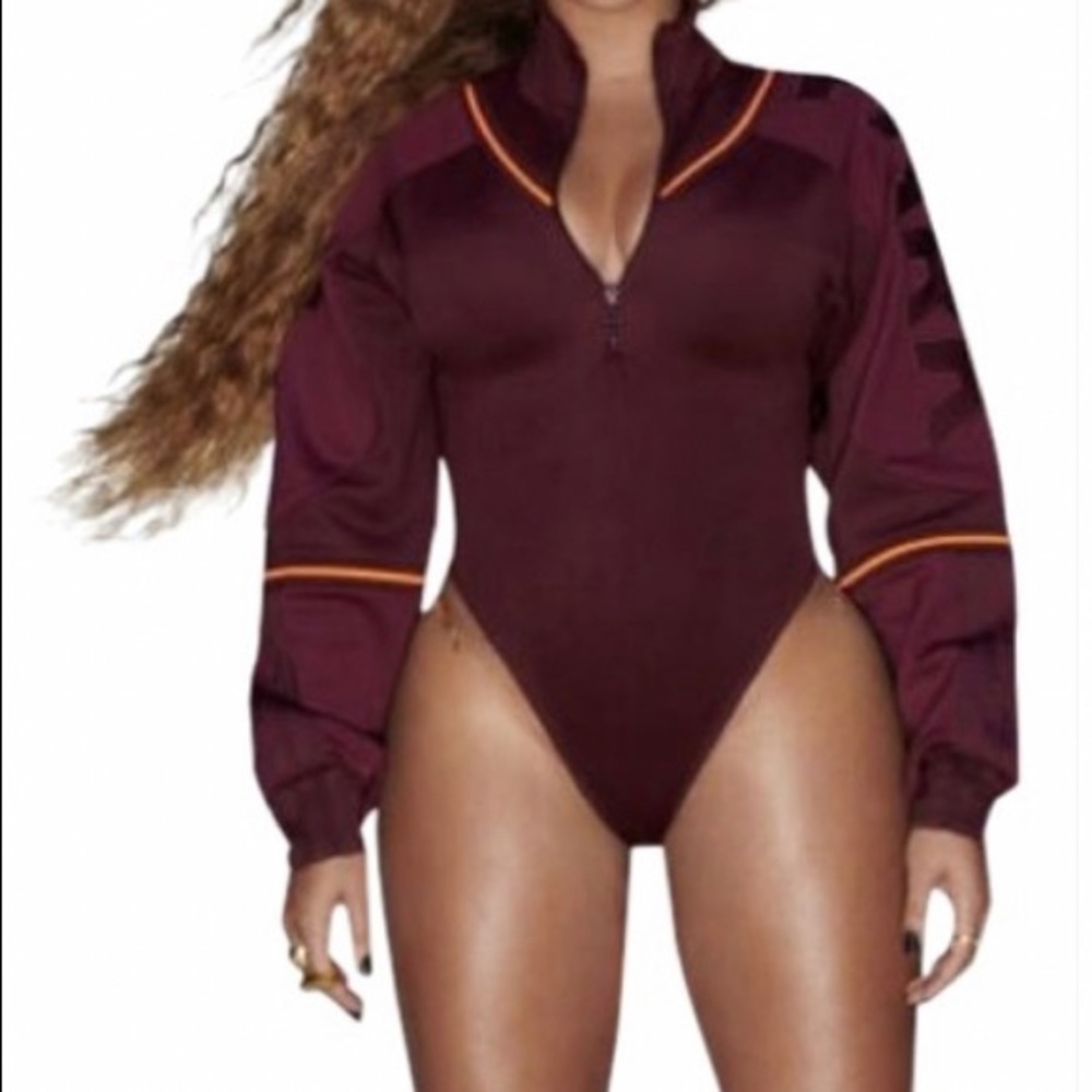 Ivy Park Bodysuit (Maroon)